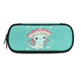 thumbnail image 1 of FOR U DESIGNS Mushroom Axolotl Pencil Case for Kids Big Capacity Pen Case Desk Organizer Pen Holder with Zipper Cute Stationery Bag Middle School Pencil Bags for Girls, 1 of 7
