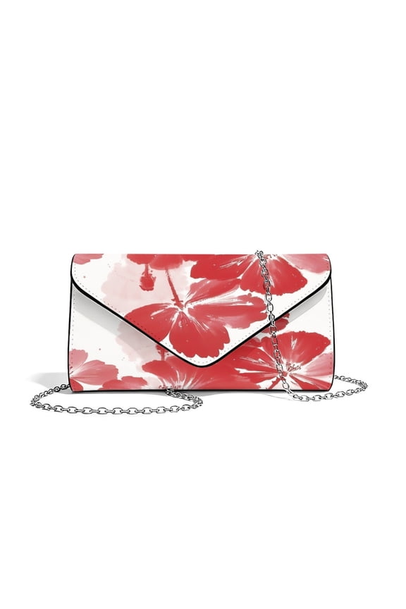 FOR U DESIGNS Rhododendron Clutch Purses for Women Multifunctional Wedding Bag Lightweight Crossbody Shoulder Bags Formal Dressy Evening Bags