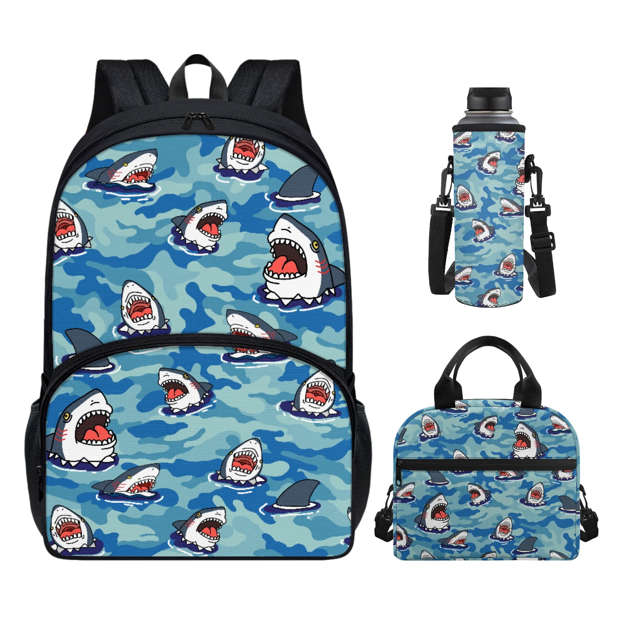 Dolyues Boys Backpack 4-6 6-8 8-10 10-12 12-14 With Lunch Box - View #12