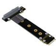 thumbnail image 1 of FOR U2 interface SFF-8639 ( U.2 ) to M.2 NVMe NGFF Key M key-M M2 Adapter Card Ribbon extender Cable 30cm For U.2 NVME SSD, 1 of 1