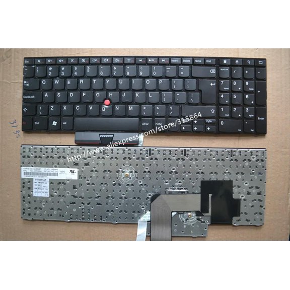 FOR US laptop keyboard for E520 E520S E525 English black big enter