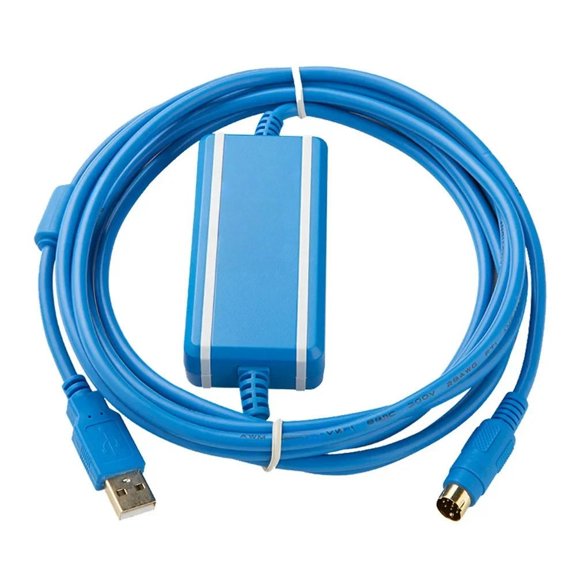 FOR USB- Adaper for Dimension Control LX1S/3V/3VP/3VE Series PLC Programming Cable Data Download Line Usb
