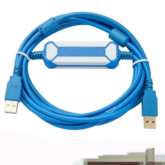 FOR USB- Adapter for VH VB M Series PLC Programming Cable USB to RS232 Data Download Line