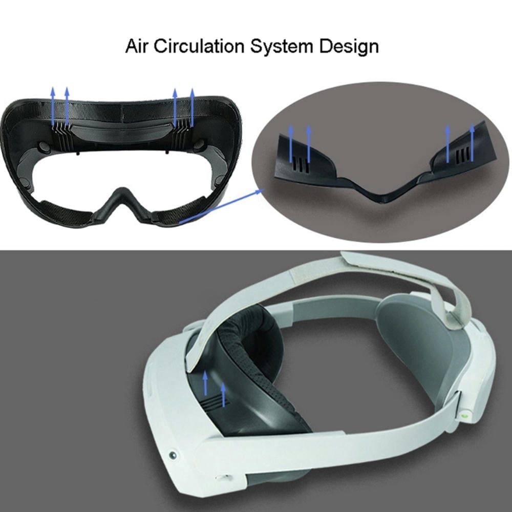 FOR Upgraded VR Face Interface Bracket Sponge Pad for 4 VR Headset ...