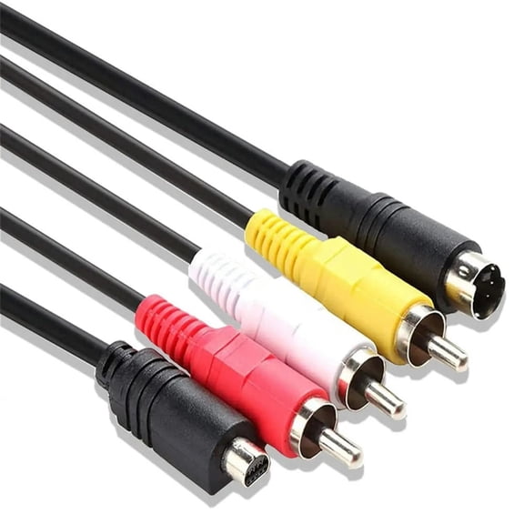 FOR VMC-15FS VMC Audio Video Cable,AV to RCA Cable Cord Wire Compatible with Camcorder Camera DCR-SR90/ DPP-EX50/ HDR