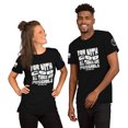 thumbnail image 1 of FOR WITH GOD ALL THINGS ARE POSSIBLE Unisex t-shirt (Black, M), 1 of 1