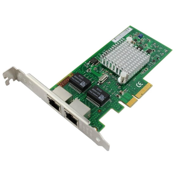 FOR WY5709-T2 DUAL Port 1000Mbps Ethernet PCI-E X4 NIC Card set for BCM5709C