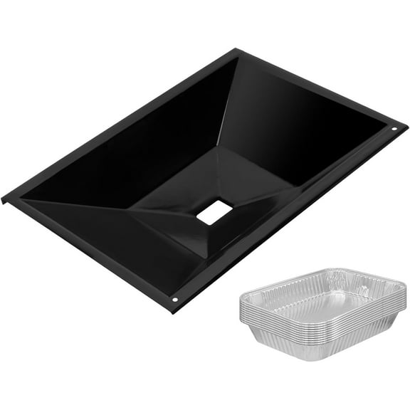 FOR Weber Genesis 300 Series Grease Tray Replacement Kit – 62757 Drip Pan + 6415 Foil Liners