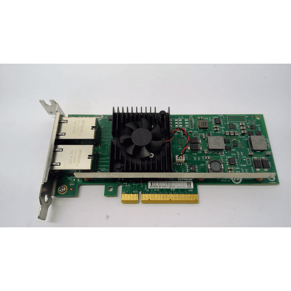 Pre-Owned FOR X540-T2 Dual Port 10 Gigabit Ethernet Card RJ45 Ports Ethernet Cards Converged Netzwerkkarte