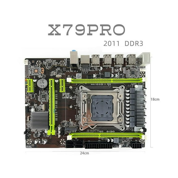 FOR X79 Pro Motherboard LGA 2011DDR3 with Support Xeon E5 V1 V2 E5-2650V2 2680 2640 2670 Processor