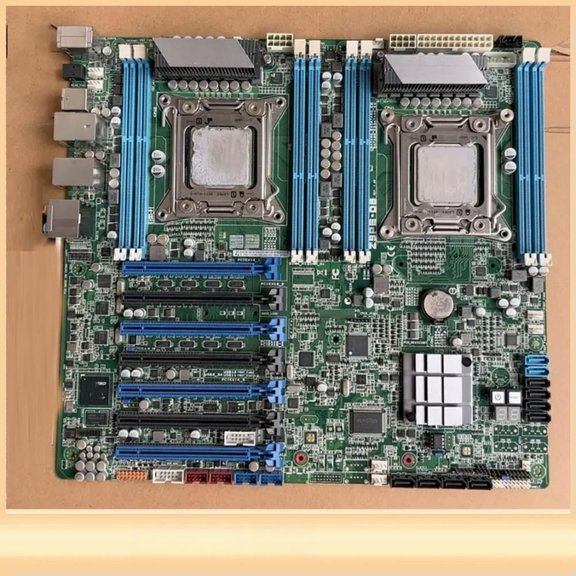 FOR X79 Server Motherboard C602 Supports E5-2670 2680 v2 DDR3 Z9PE-D8