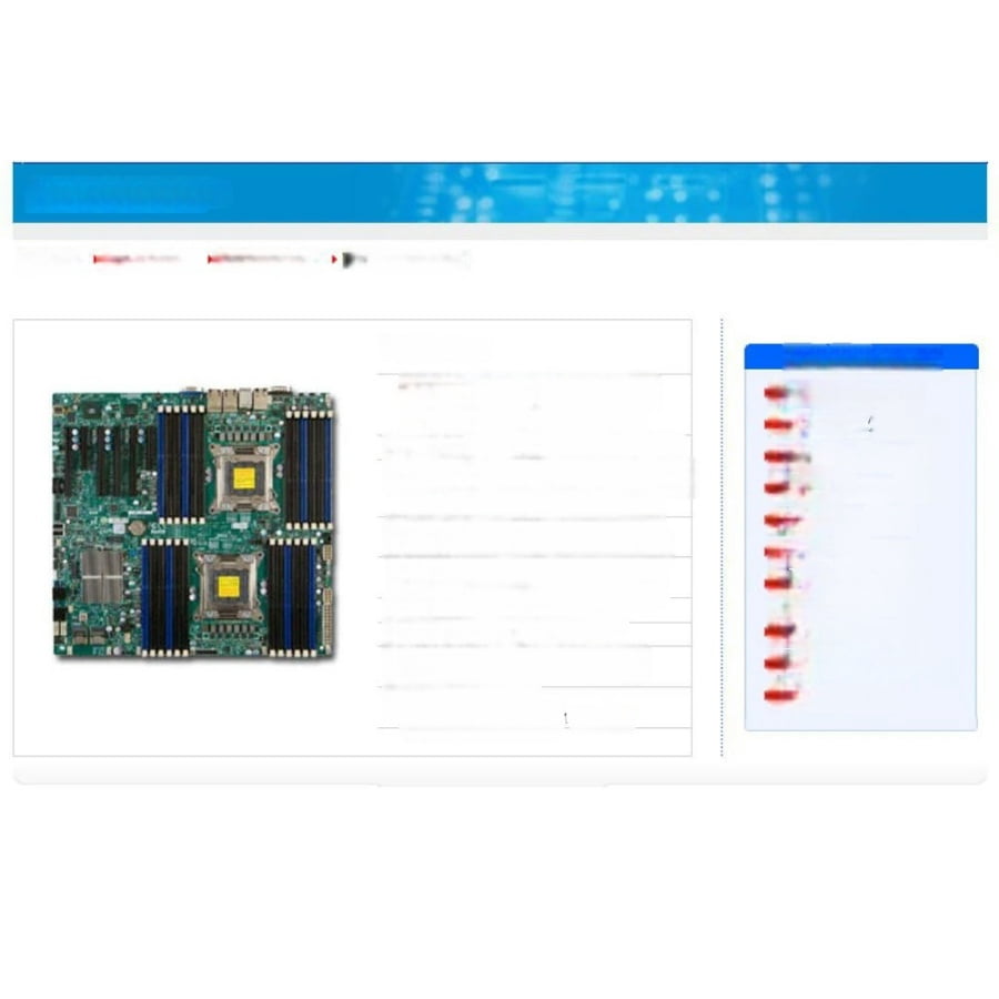FOR X9DR3-LN4F+ For PC Motherboard LGA2011 E5-2600 V1/ V2 Family ECC DDR3