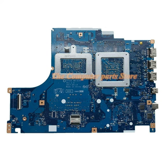 FOR Y520-15IKBM Laptop Motherboard With i7-7700HQ CPU GTX1060 3GB GPU 5B20P24328 BY520 NM-B391
