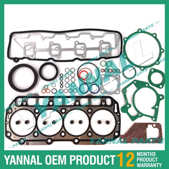 FOR YANMAR 4TNE98 4D98E-1 4TNE98T ENGINE FULL GASKET KIT VIO70CR AFTERMARKET