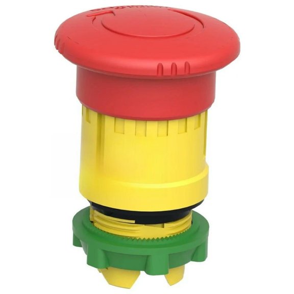 FOR ZB5AS844 Emergency stop 40mm mushroom button head rotary reset switch knob