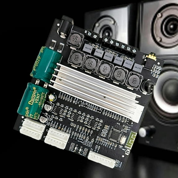 FOR ZK-TB22P 2.1 Channel 5.1 Amplifier Board With DC Cable TWS Box Potentiometer Integrated External Audio Amplifier
