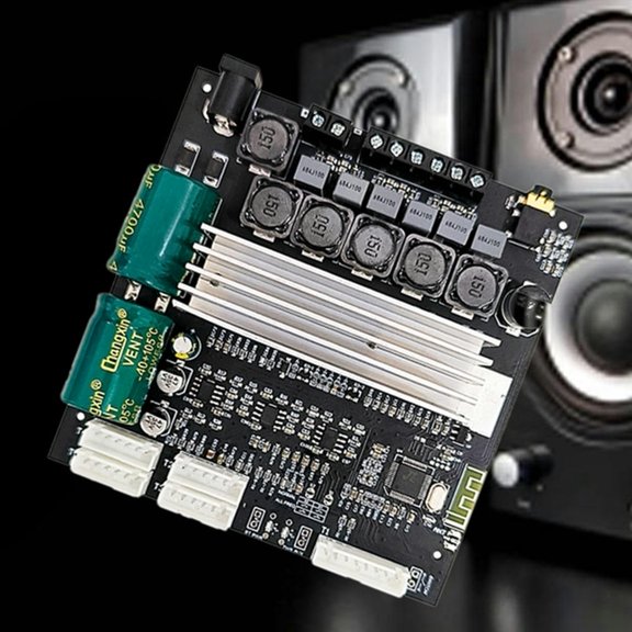 FOR ZK-TB22P 2.1 Channel 5.1 Amplifier Board With DC Cable TWS Box Potentiometer Integrated External Audio Amplifier