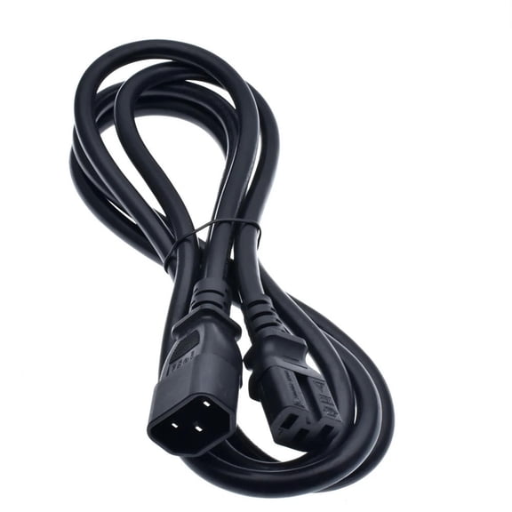 FOR c14 to c15 power cord Male to female PDU Power Extension Cable power cord,H05VV-F 3G 1.5MM 10A 250V 1.8m