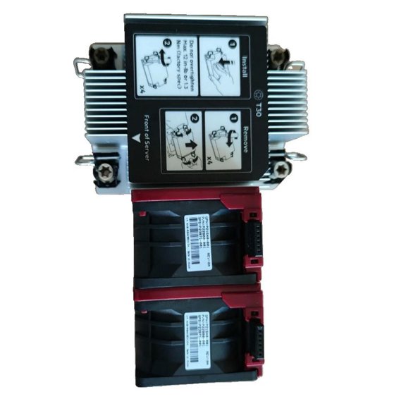 FOR heatsink*1 Fan*2 DL380 G10 Gen10 plus server heatsink Fan kit P26491-001,P23971-001