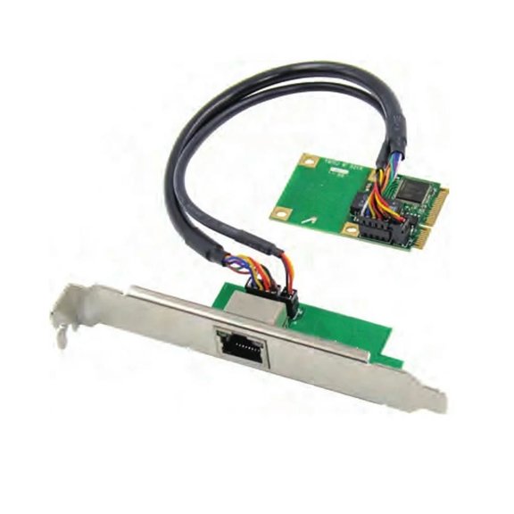 FOR mini PCIe To Single Port RJ45 Gigabit Ethernet NIC Network Card 10/100/1000Mbps JL82574L Chipset Mini PCI-E