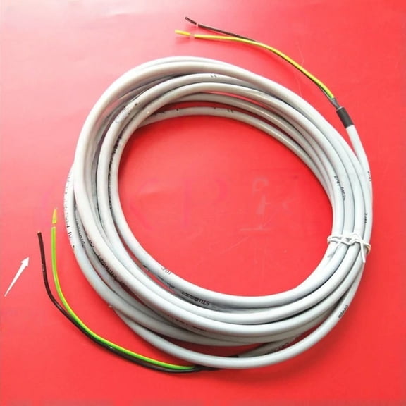 FOR printer tank chain power cable 2pins 3pins 6 meters power supply cable wire 1pc