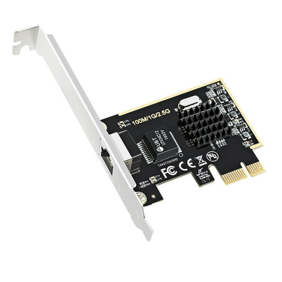 FOR single rj45 port 2.5g/1000M/100M/10M ethernet PCI Express wired network lan nic card for win10