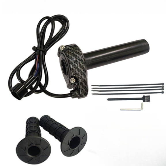 FOR surron for light bee Throttle Grip Carbon Fiber Electric Dirt Bike