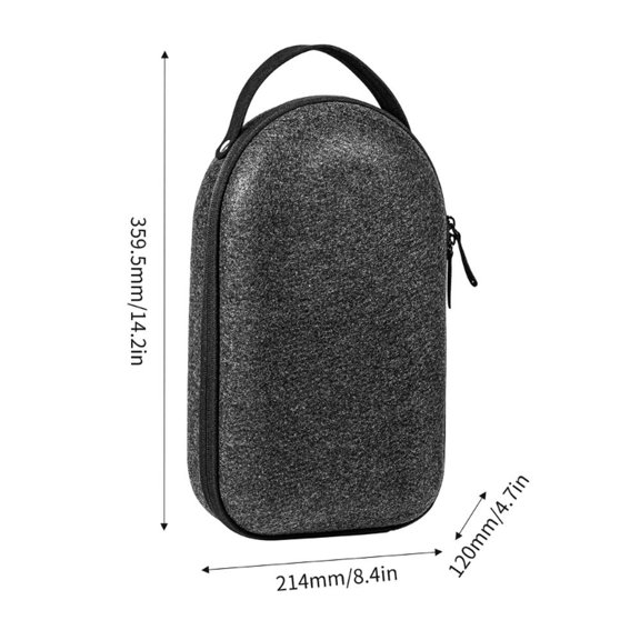 FOR tective Bag Portable Hard Storage Travel Carrying Case for 2 Accessories