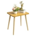 thumbnail image 1 of FORAOFUR Side Table Small End Table Accent Table, Modern Wooden Table Bedside Table for Living Room Bedroom Small Spaces 16.54" H - Nature, 1 of 8