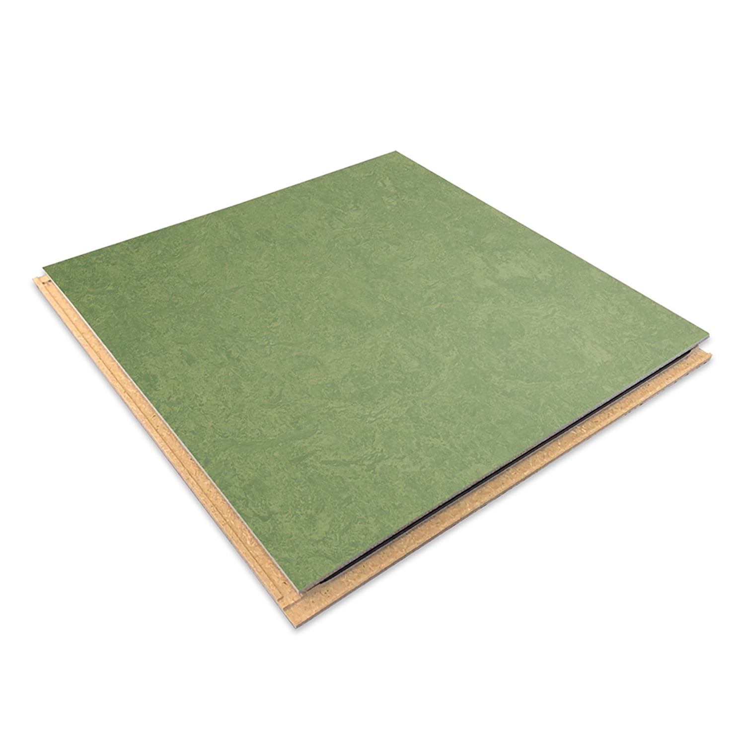 Forbo Flooring Marmoleum Cinch Loc Seal 11.81" x 11.81" Laminate Square in Leaf 6.78 Sq ft