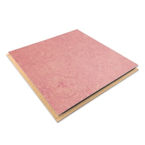 Forbo Flooring Marmoleum Cinch Loc Seal 11.81" x 11.81" Laminate Square in Honeysuckle 6.78 Sq ft