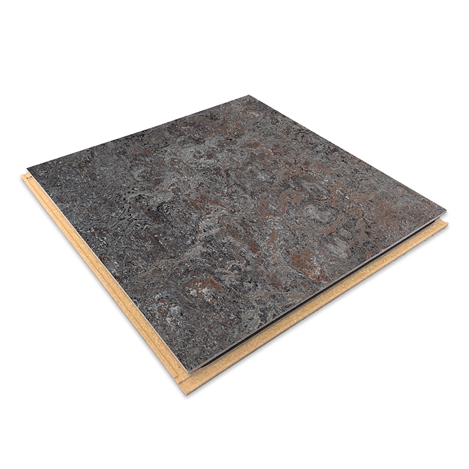 Forbo Flooring Marmoleum Cinch Loc Seal 11.81" x 11.81" Laminate Square in Oyster Mountain 6.78 Sq ft