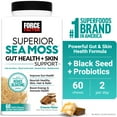 thumbnail image 1 of Force Factor Superior Sea Moss Gut Health + Skin Support with Irish Sea Moss, Probiotics, Biotin, Black Seed & Burdock Root, S’mores, 60 Soft Chews, 1 of 12