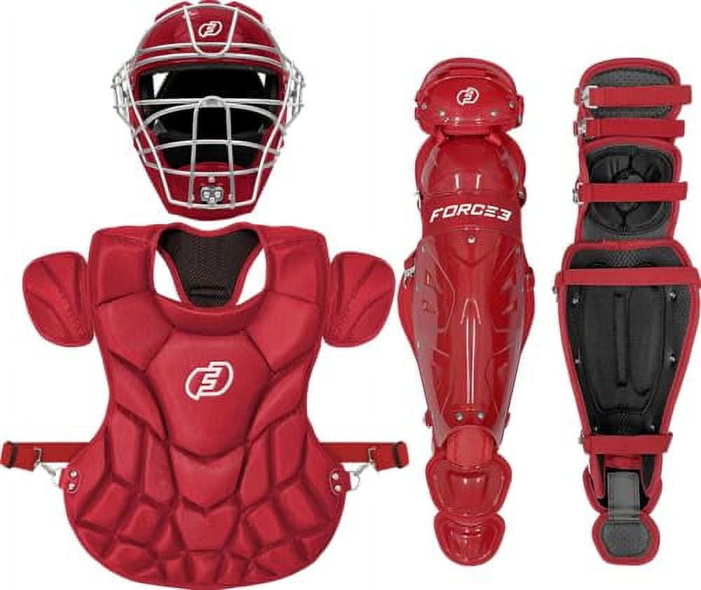 Force3 Pro Catcher Chest Protector With DuPont Kevlar - Adult Size, Pro-Gear Protection