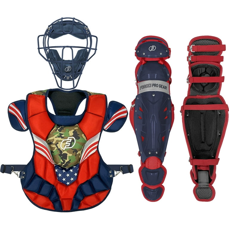 FORCE3 PRO GEAR Complete Game Youth Catcher's Set with Traditional