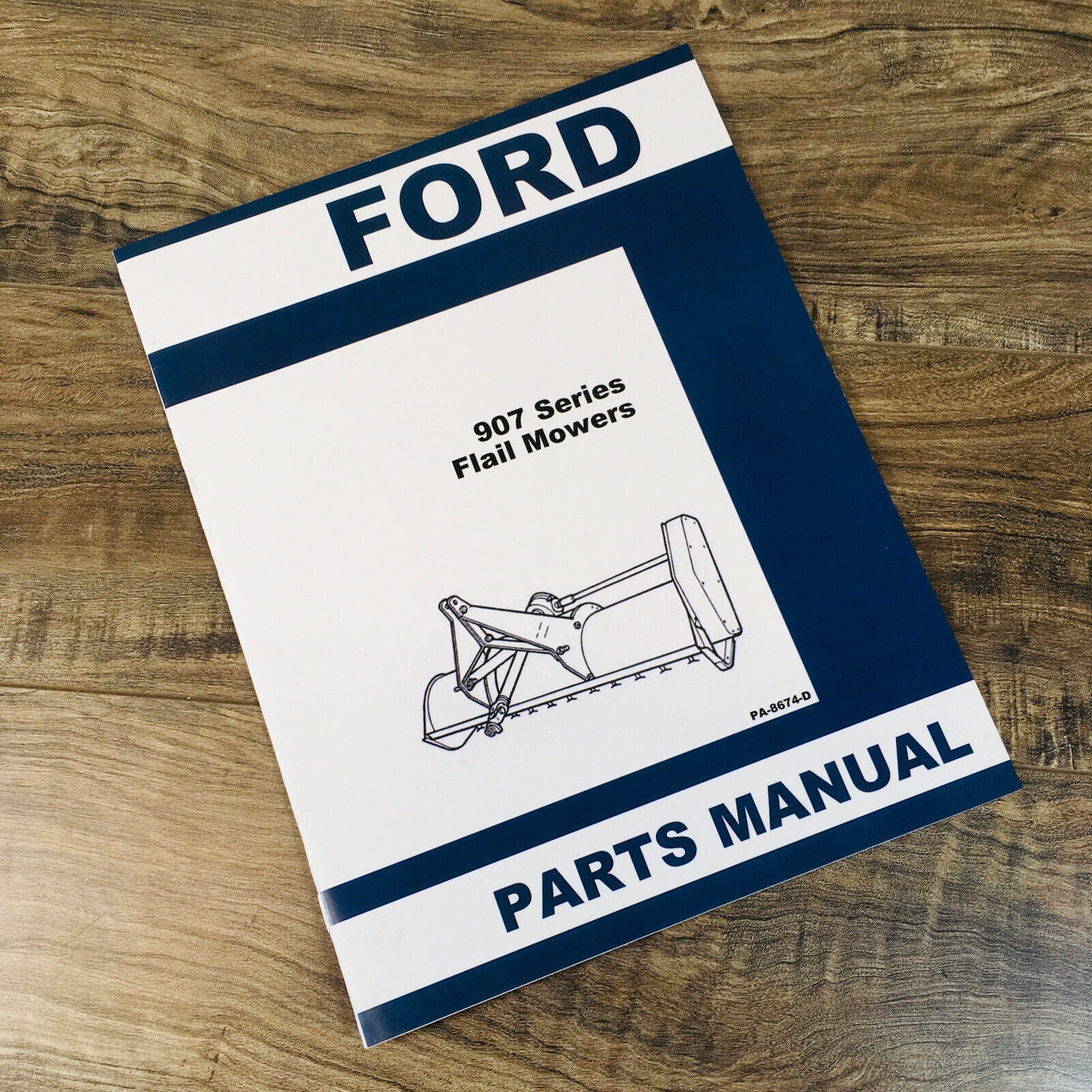 FORD 907 SERIES FLAIL MOWERS PARTS MANUAL CATALOG BOOK ASSEMBLY