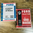 thumbnail image 1 of FORD 981 881 801 POWERMASTER TRACTOR SERVICE REPAIR SHOP MANUAL PARTS CATALOG, 1 of 12