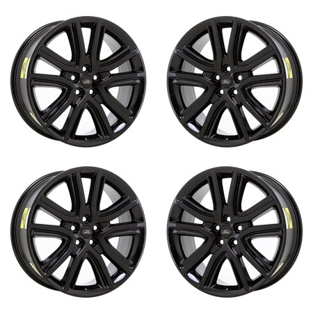 FORD EDGE 2019 - 2024 GLOSS BLACK Factory OEM Wheels Rims (Not Replicas) (W)