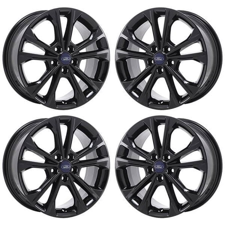 FORD ESCAPE 2013 - 2019 GLOSS BLACK Factory OEM Wheels Rims (Not Replicas) (W)