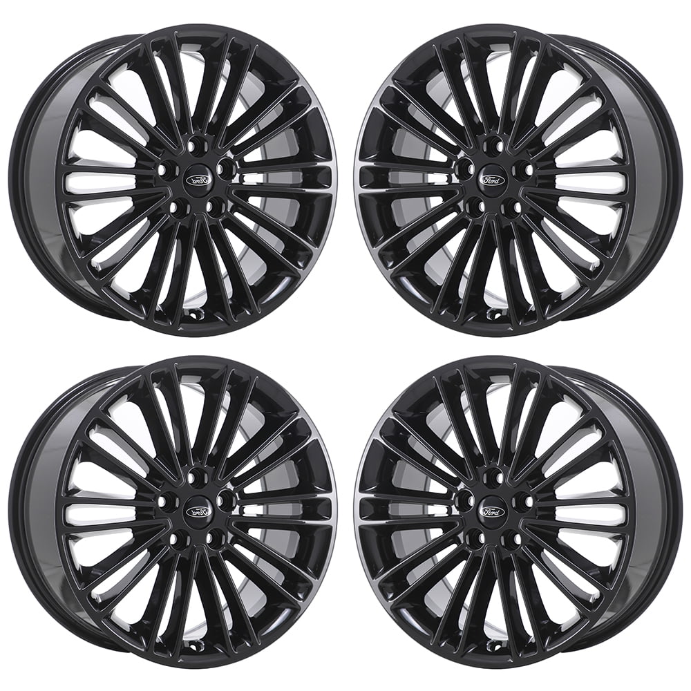 FORD FUSION 2013 - 2017 GLOSS BLACK Factory OEM Wheels Rims (Not