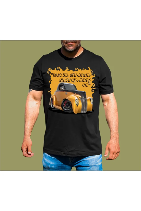 FORD HOT ROD HANG ON T-SHIRT