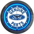 thumbnail image 1 of FORD PARTS NEON CLOCK – 8FRDGP, 1 of 1