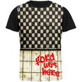 thumbnail image 1 of FORD Was Here Graffiti Adult Black Back T-Shirt - Medium, 1 of 1