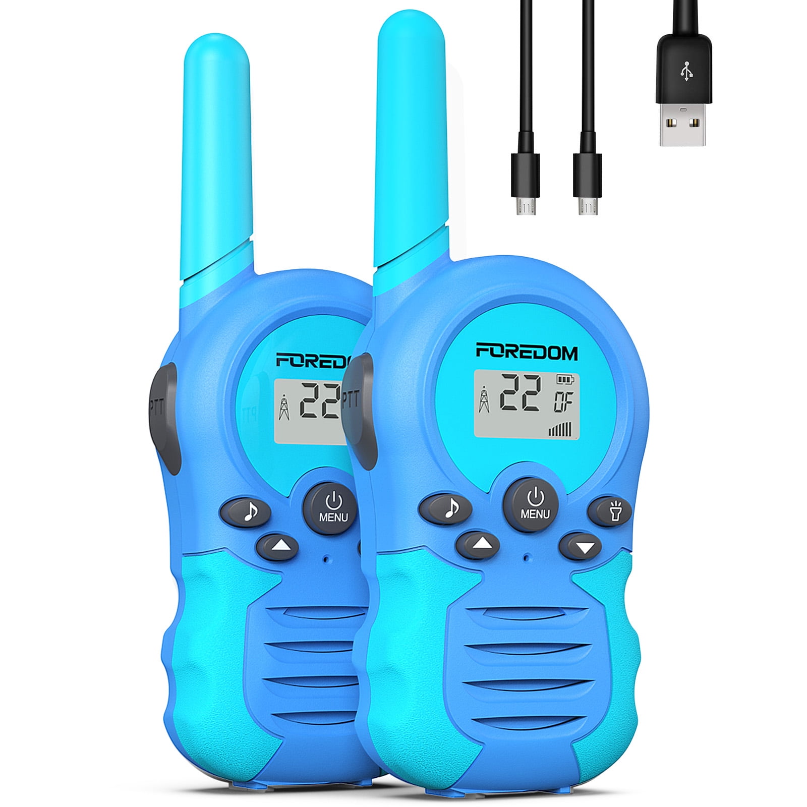 FOREDOM FD688 Rechargeable Walkie Talkies for Kids Long Range with