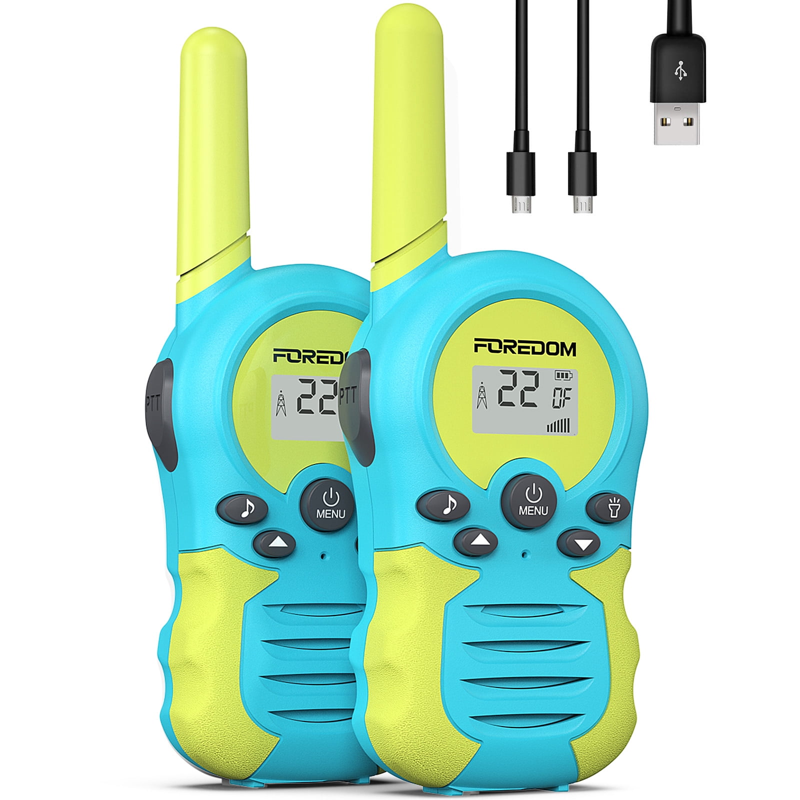 FOREDOM FD688 Rechargeable Walkie Talkies for Kids Long Range with