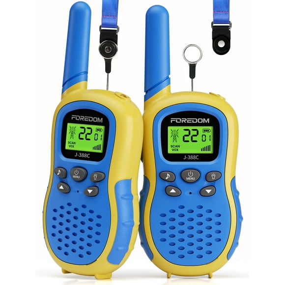 FOREDOM J388C Kids Walkie Talkies for Boys & Girls, Long Range