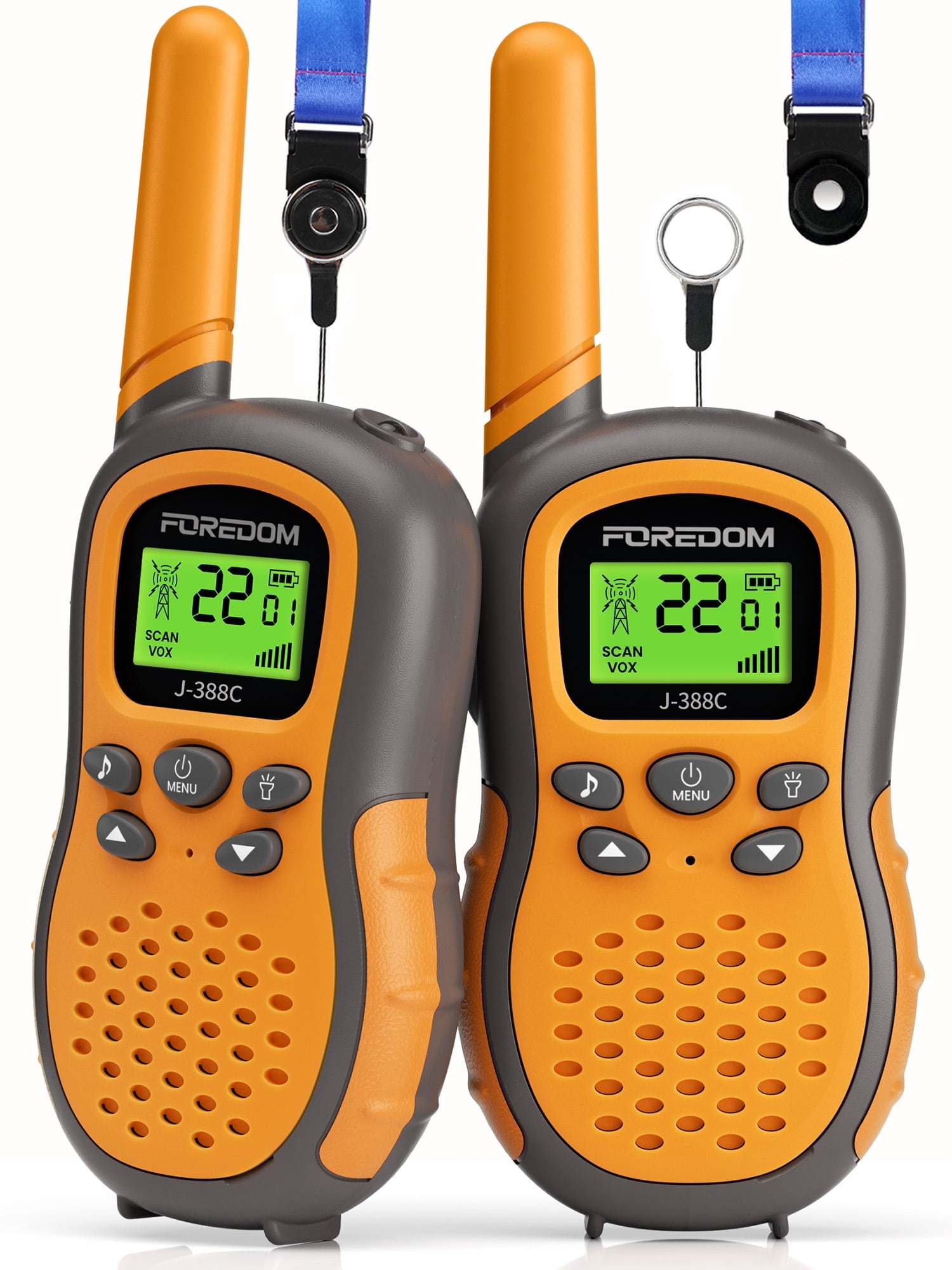 FOREDOM J388C Kids Walkie Talkies for Boys & Girls, Long Range