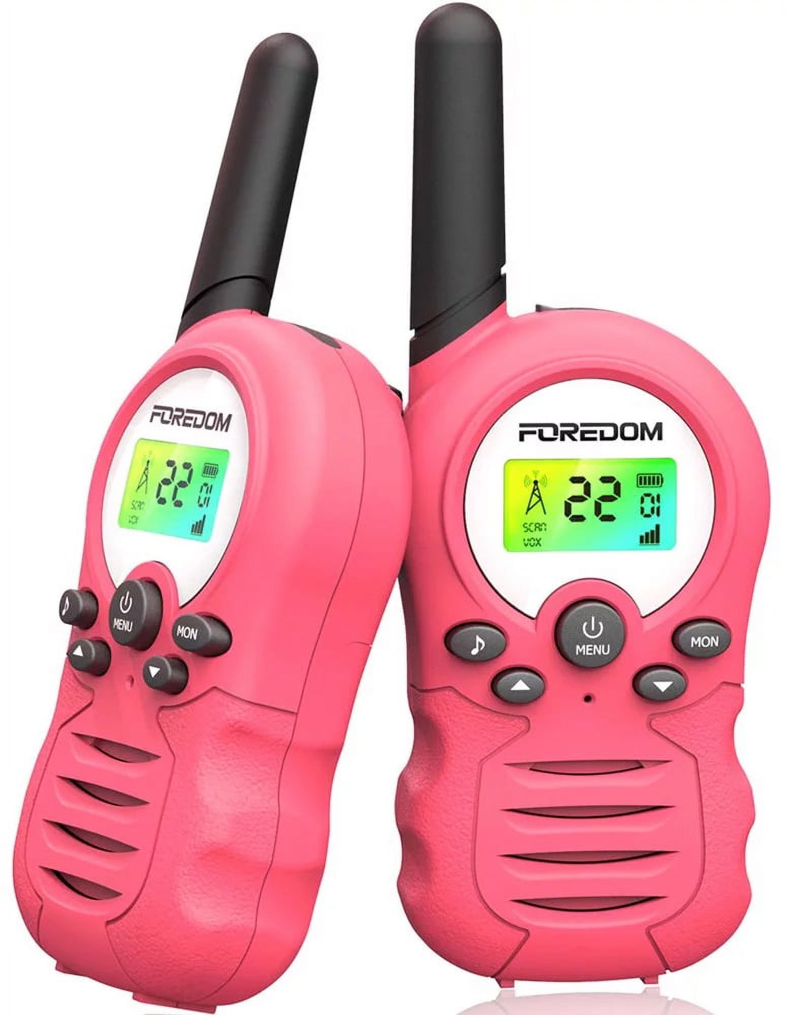 FOREDOM T388A Kids Walkie Talkies with 22 Channels, 3 Miles Long Range - image 1 of 8