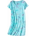 FOREEMME Womens Nightgowns Cotton Sleep Shirts Cartoon Printed ...