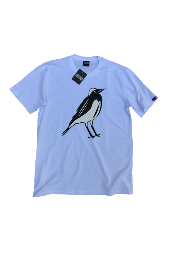 PW Bird Logo Tee - White